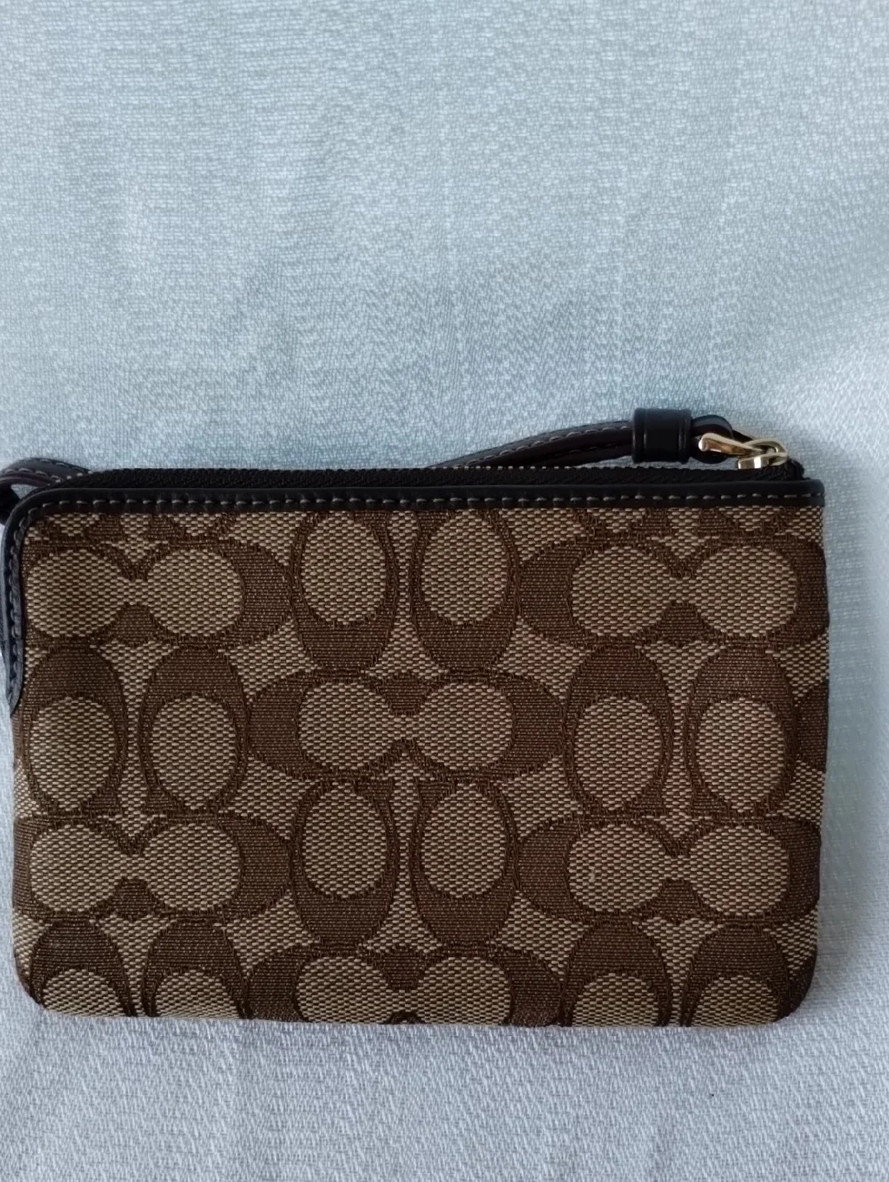 Coach compact wristlet